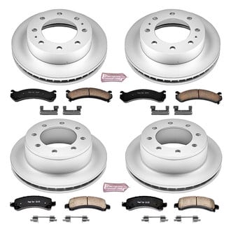 PowerStop® - Z17 Evolution Geomet® Plain Front and Rear Brake Kit
