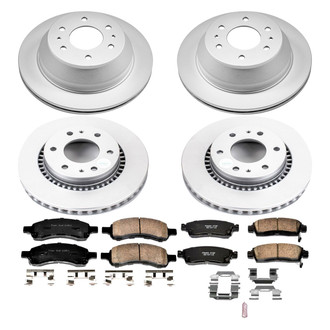 PowerStop® - Evolution Geomet® Z17 Plain Brake Kit