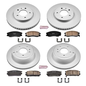 PowerStop® - Evolution Geomet® Z17 Plain Brake Kit
