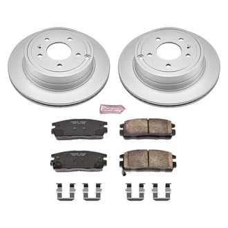 PowerStop® - Z17 Evolution Geomet® Plain Rear Brake Kit