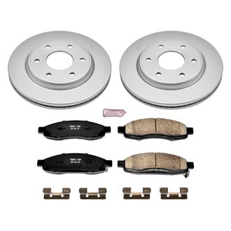 PowerStop® - Z17 Evolution Geomet® Plain Front Brake Kit