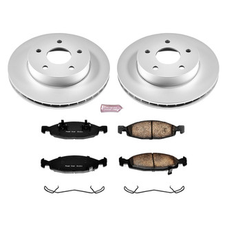 PowerStop® - Z17 Evolution Geomet® Plain Front Brake Kit