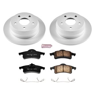 PowerStop® - Z17 Evolution Geomet® Plain Rear Brake Kit