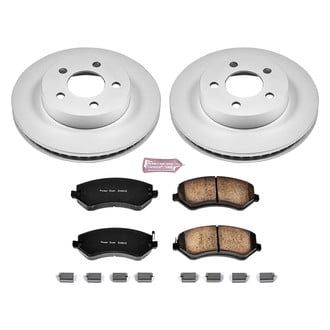 PowerStop® - Z17 Evolution Geomet® Plain Front Brake Kit