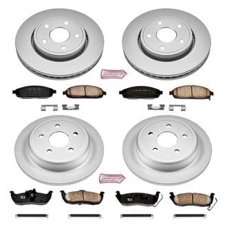 PowerStop® - Evolution Geomet® Z17 Plain Brake Kit