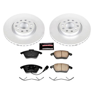 PowerStop® - Z17 Evolution Geomet® Plain Front Brake Kit