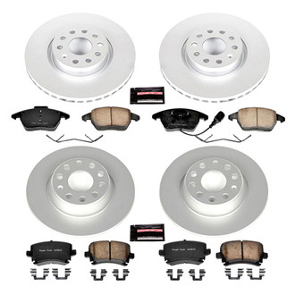PowerStop® - Z17 Evolution Geomet® Plain Brake Kit