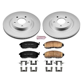PowerStop® - Z17 Evolution Geomet® Plain Front Brake Kit