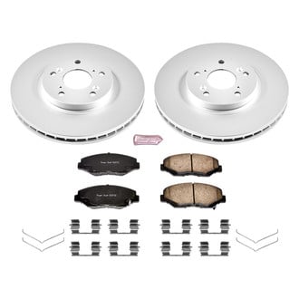 PowerStop® - Z17 Evolution Geomet® Plain Front Brake Kit