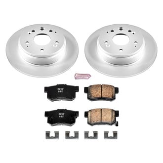 PowerStop® - Z17 Evolution Geomet® Plain Rear Brake Kit
