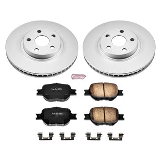 PowerStop® - Z17 Evolution Geomet® Plain Front Brake Kit