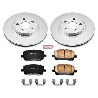 PowerStop® - Z17 Evolution Geomet® Plain Front Brake Kit