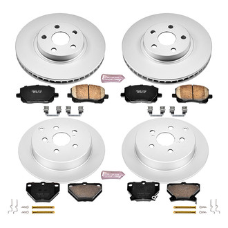 PowerStop® - Z17 Evolution Geomet® Plain Brake Kit