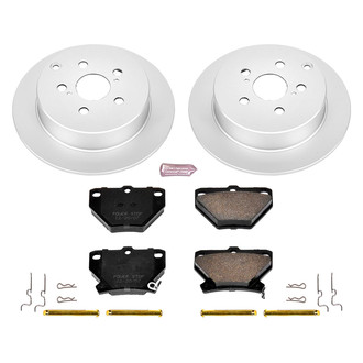 PowerStop® - Z17 Evolution Geomet® Plain Rear Brake Kit