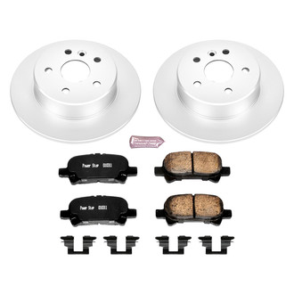 PowerStop® - Z17 Evolution Geomet® Plain Rear Brake Kit