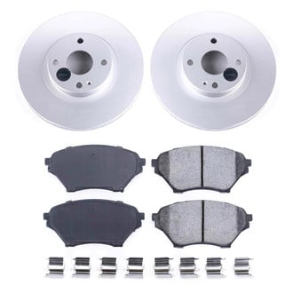 PowerStop® - Z17 Evolution Geomet® Plain Front Brake Kit