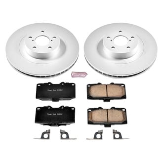 PowerStop® - Z17 Evolution Geomet® Plain Front Brake Kit