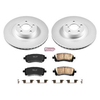 PowerStop® - Z17 Evolution Geomet® Plain Front Brake Kit