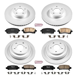 PowerStop® - Z17 Evolution Geomet® Plain Brake Kit