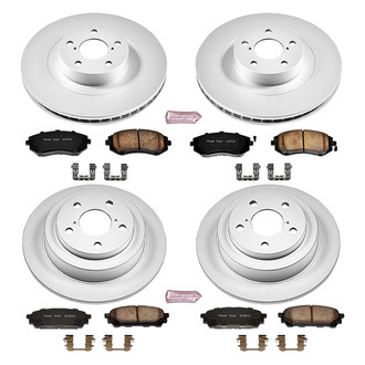 PowerStop® - Z17 Evolution Geomet® Plain Brake Kit