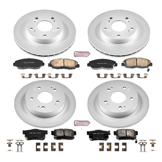 PowerStop® - Z17 Evolution Geomet® Plain Brake Kit