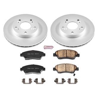 PowerStop® - Z17 Evolution Geomet® Plain Front Brake Kit