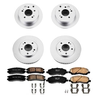 PowerStop® - Evolution Geomet® Z17 Plain Brake Kit