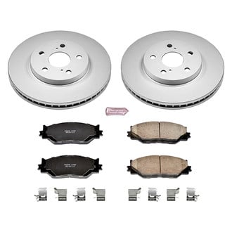 PowerStop® - Z17 Evolution Geomet® Plain Front Brake Kit