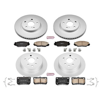 PowerStop® - Z17 Evolution Geomet® Plain Brake Kit