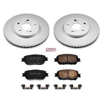 PowerStop® - Z17 Evolution Geomet® Plain Front Brake Kit