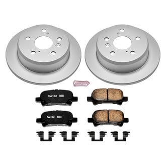 PowerStop® - Z17 Evolution Geomet® Plain Rear Brake Kit