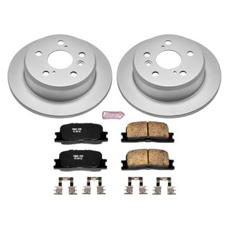 PowerStop® - Z17 Evolution Geomet® Plain Rear Brake Kit