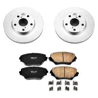 PowerStop® - Z17 Evolution Geomet® Plain Front Brake Kit