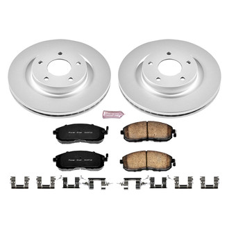 PowerStop® - Z17 Evolution Geomet® Plain Front Brake Kit