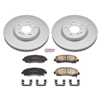 PowerStop® - Z17 Evolution Geomet® Plain Front Brake Kit