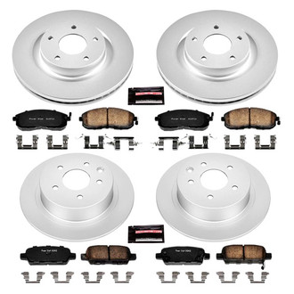PowerStop® - Z17 Evolution Geomet® Plain Brake Kit