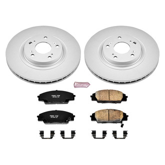 PowerStop® - Z17 Evolution Geomet® Plain Front Brake Kit