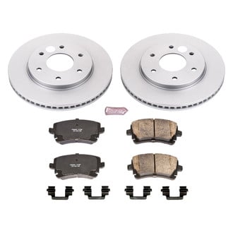 PowerStop® - Z17 Evolution Geomet® Plain Front Brake Kit