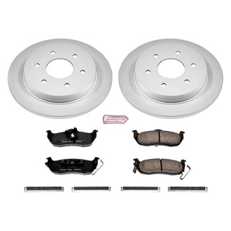 PowerStop® CRK2445 - Z17 Evolution Geomet® Plain Rear Brake Kit