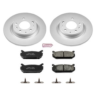PowerStop® - Z17 Evolution Geomet® Plain Rear Brake Kit