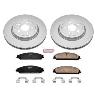 PowerStop® - Z17 Evolution Geomet® Plain Front Brake Kit