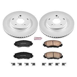 PowerStop® - Z17 Evolution Geomet® Plain Front Brake Kit