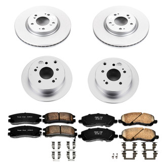 PowerStop® - Evolution Geomet® Z17 Plain Brake Kit