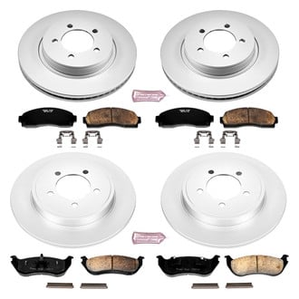 PowerStop® - Z17 Evolution Geomet® Plain Brake Kit