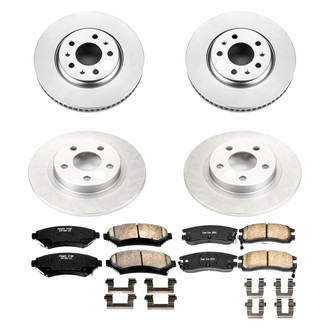 PowerStop® - Evolution Geomet® Z17 Plain Brake Kit