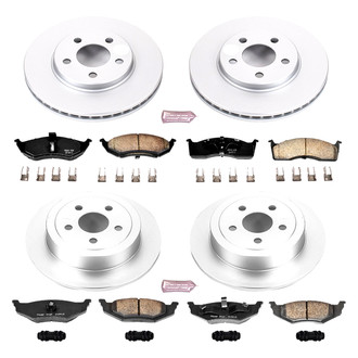 PowerStop® - Z17 Evolution Geomet® Plain Brake Kit