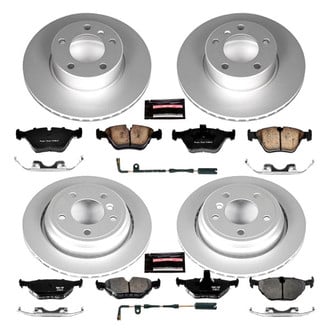 PowerStop® - Z17 Evolution Geomet® Plain Front and Rear Brake Kit
