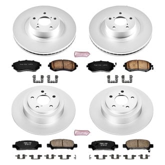 PowerStop® - Evolution Geomet® Z17 Plain Brake Kit