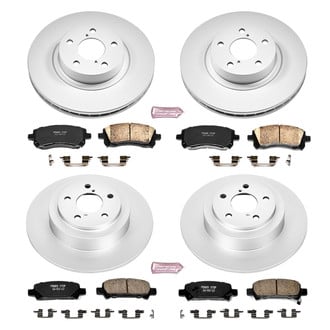 PowerStop® - Z17 Evolution Geomet® Plain Brake Kit