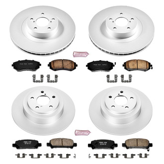 PowerStop® - Z17 Evolution Geomet® Plain Brake Kit